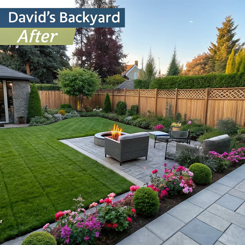 David's Backyard Makeover
